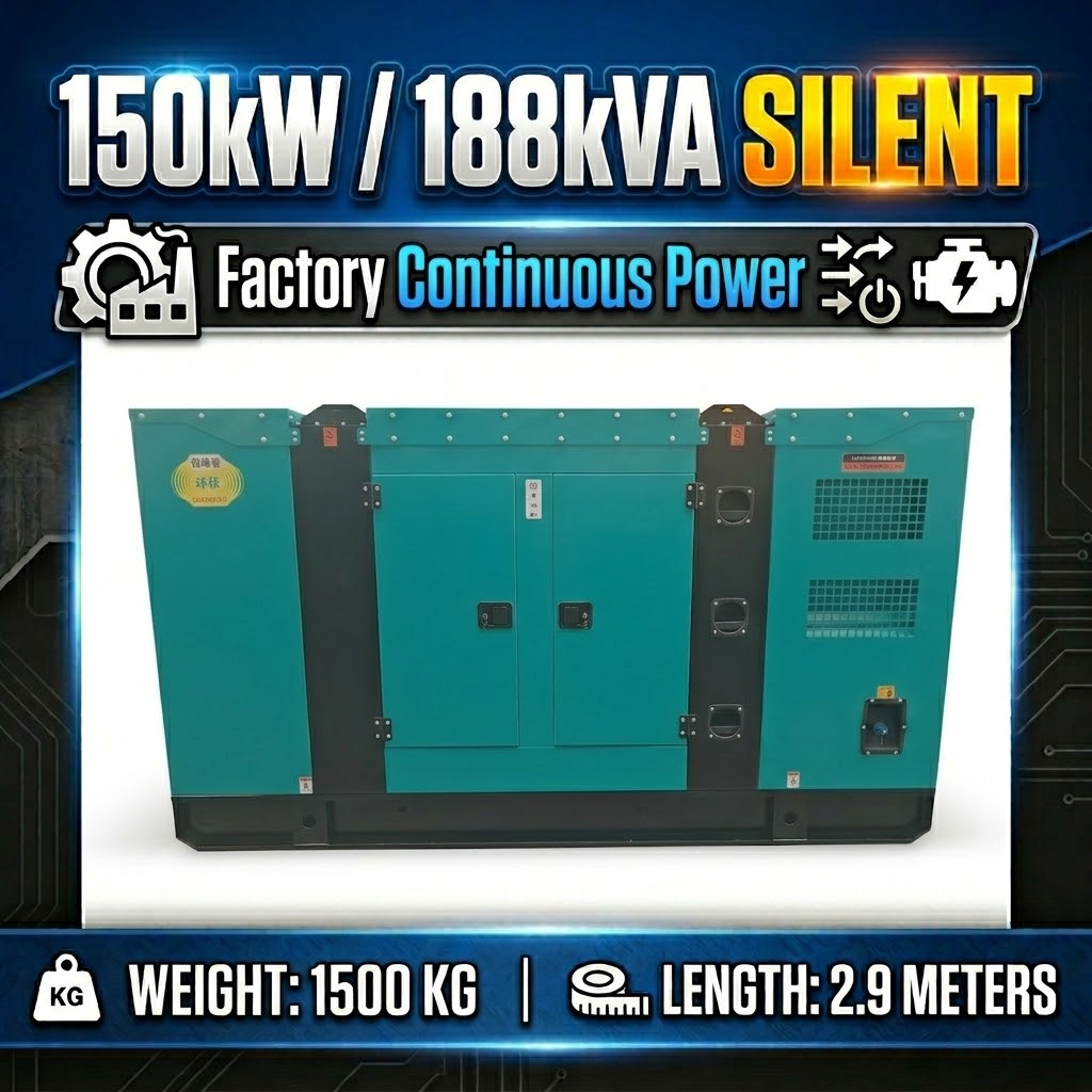 150kW Silent Generator