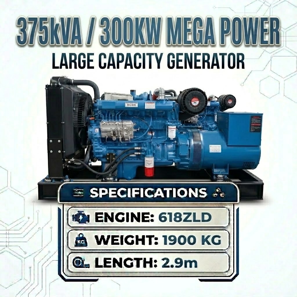 300kW Open Type Generator