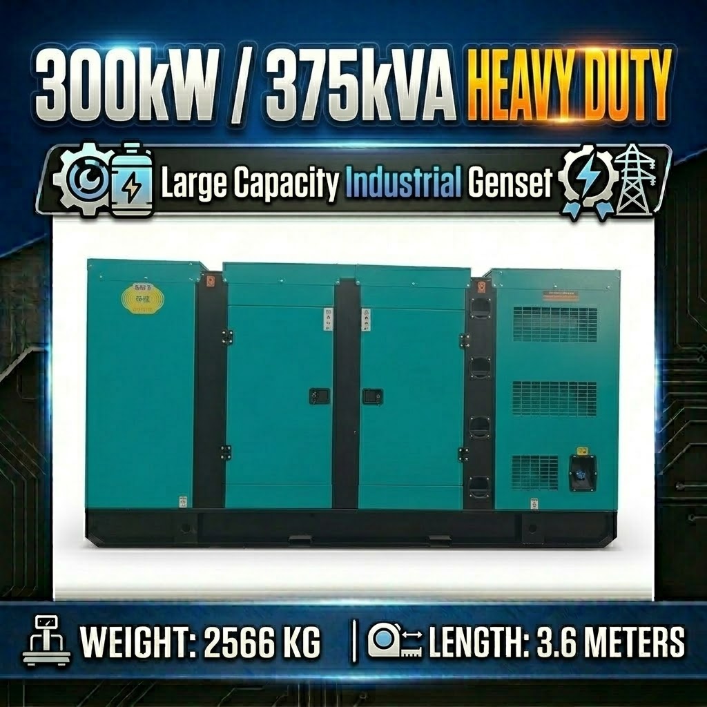 300kW Silent Generator