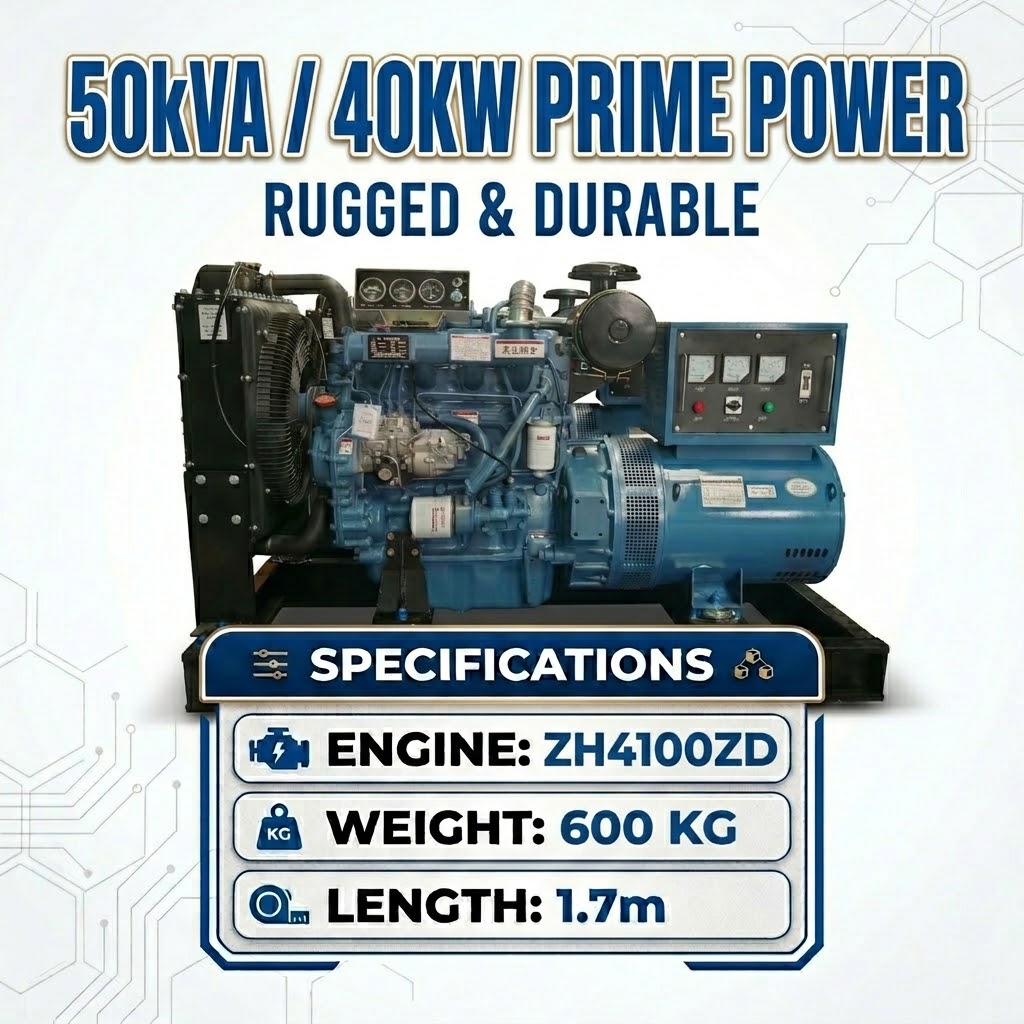 40kW Open Type Generator