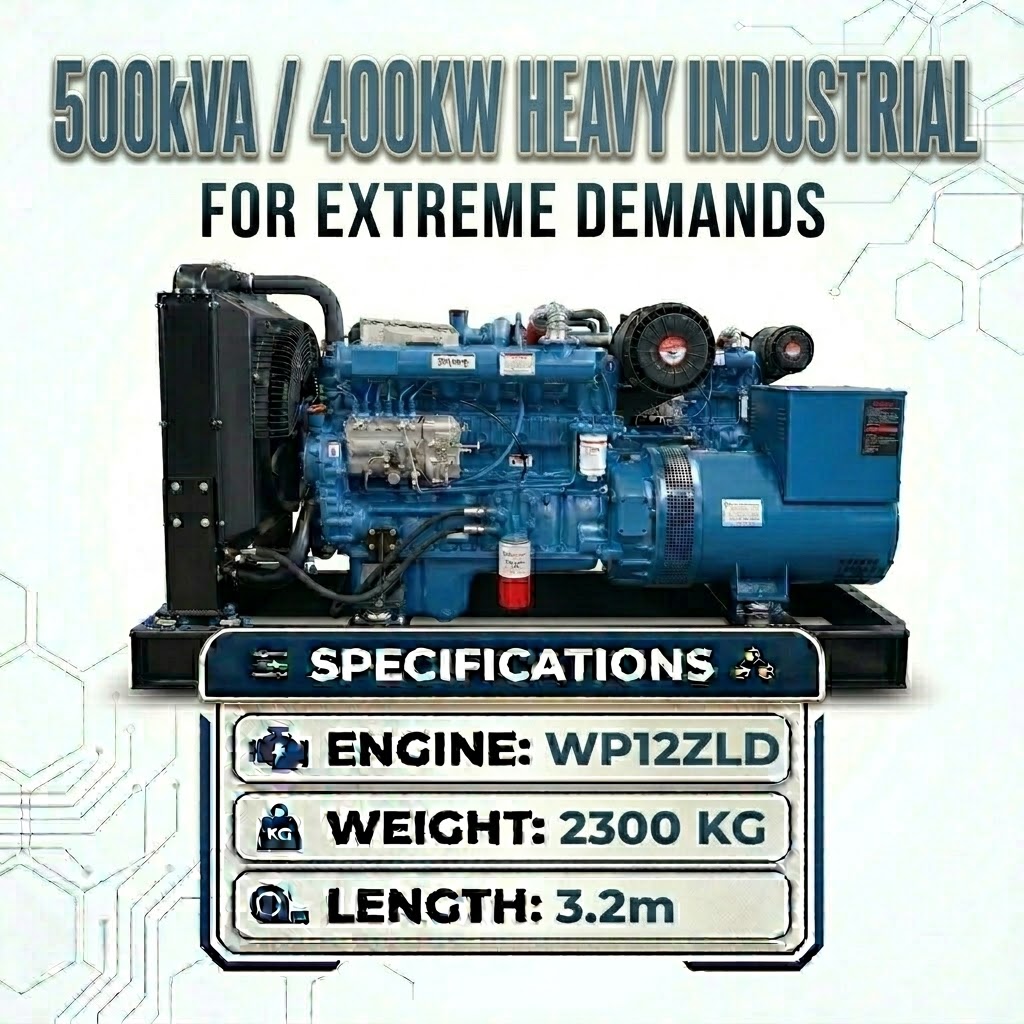 500kW Open Type Generator